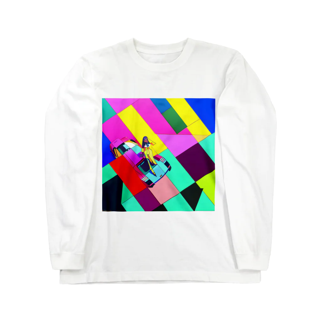 Thumugi-のポルシェ911 Long Sleeve T-Shirt