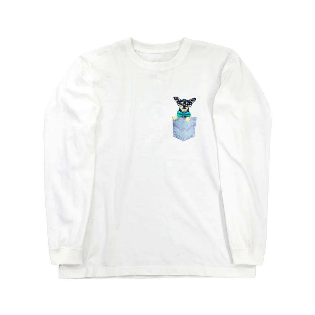 geshicoのチワワの可愛い Long Sleeve T-Shirt