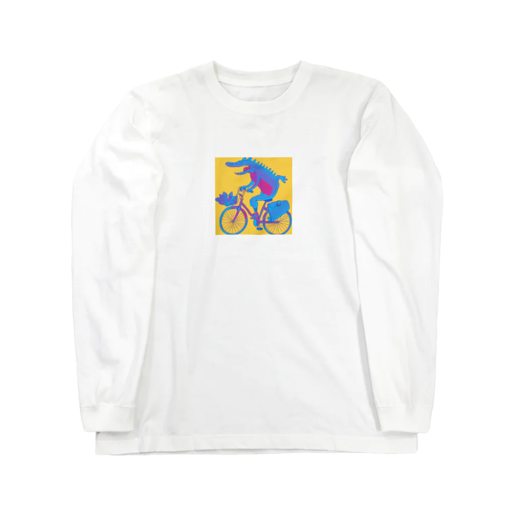 1103hiroのお買い物ワニ君 Long Sleeve T-Shirt