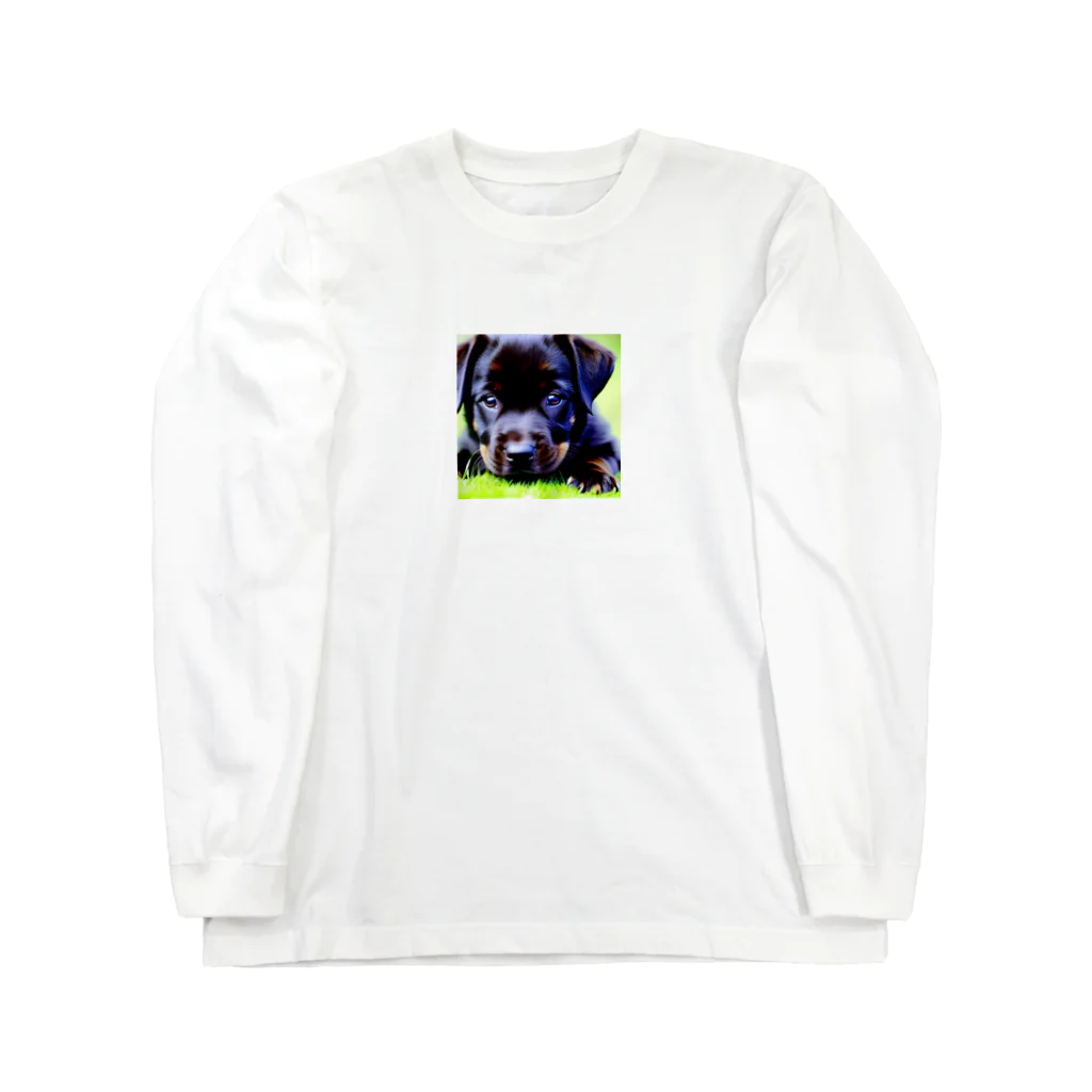 nishijima1の仔犬 Long Sleeve T-Shirt