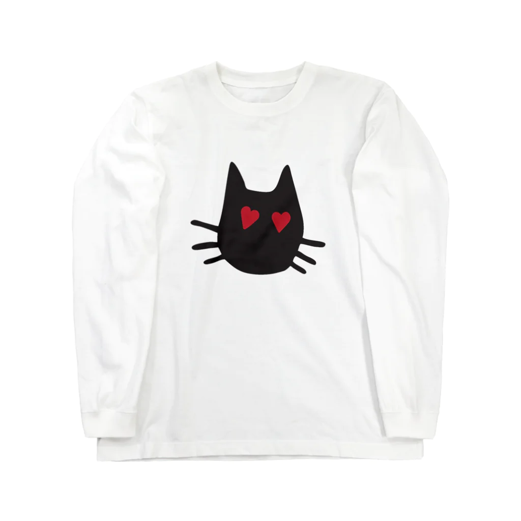 cats-houseのLOVE-cat ロングスリーブTシャツ