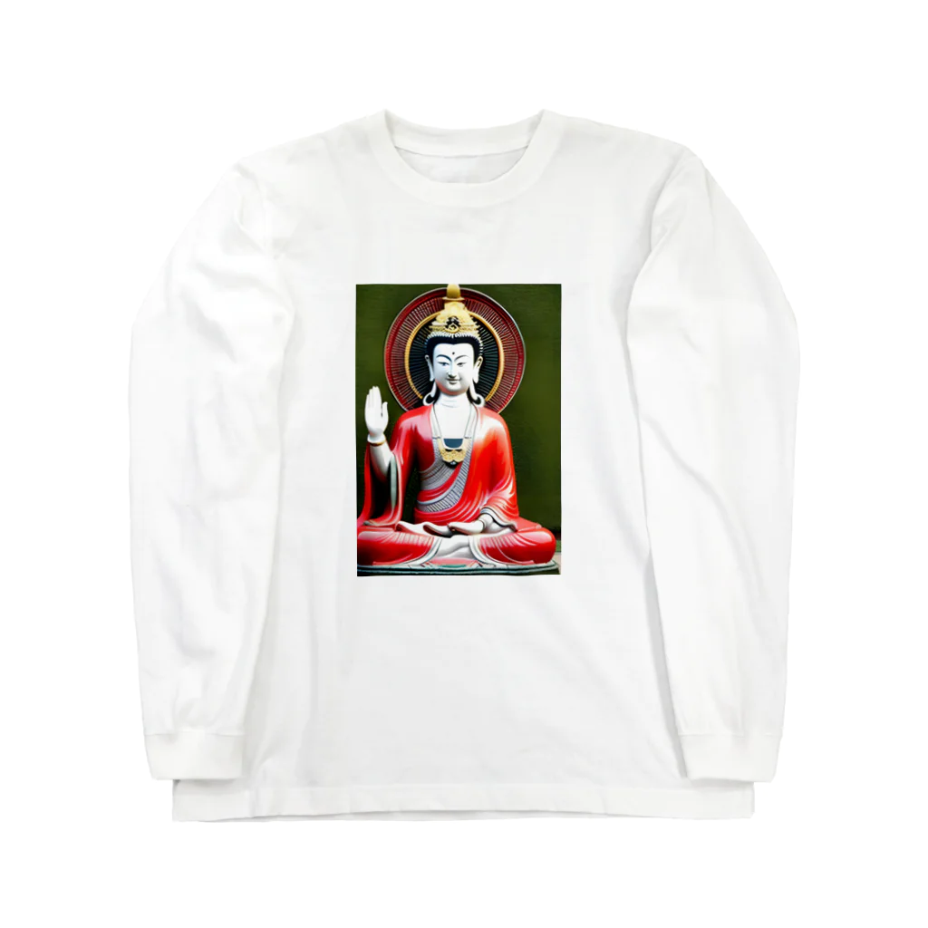 Ikaponneの妙法蓮華経観世音菩薩普問品 Long Sleeve T-Shirt