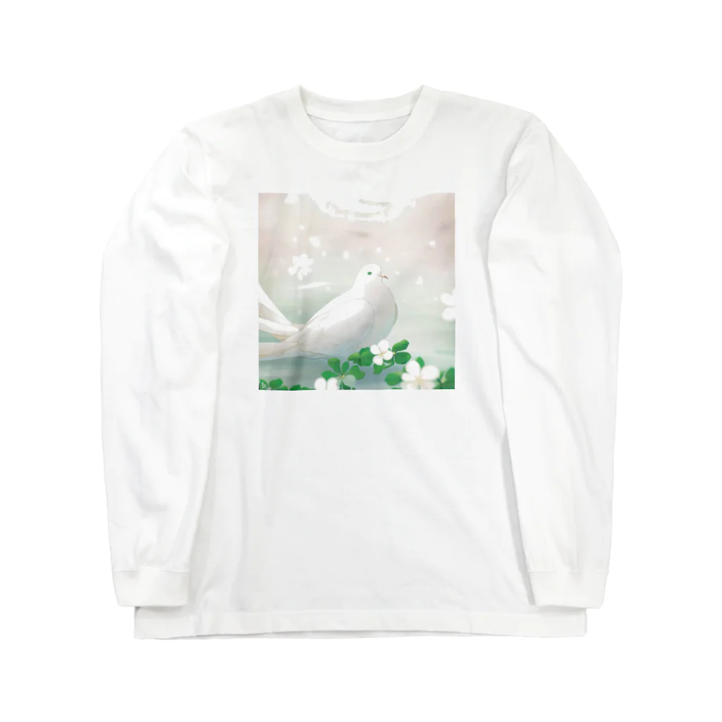 こりすまるの夢幻　鳩　清ら Long Sleeve T-Shirt