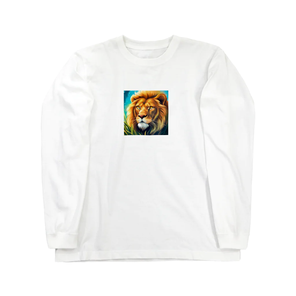 KURISANのライオン Long Sleeve T-Shirt