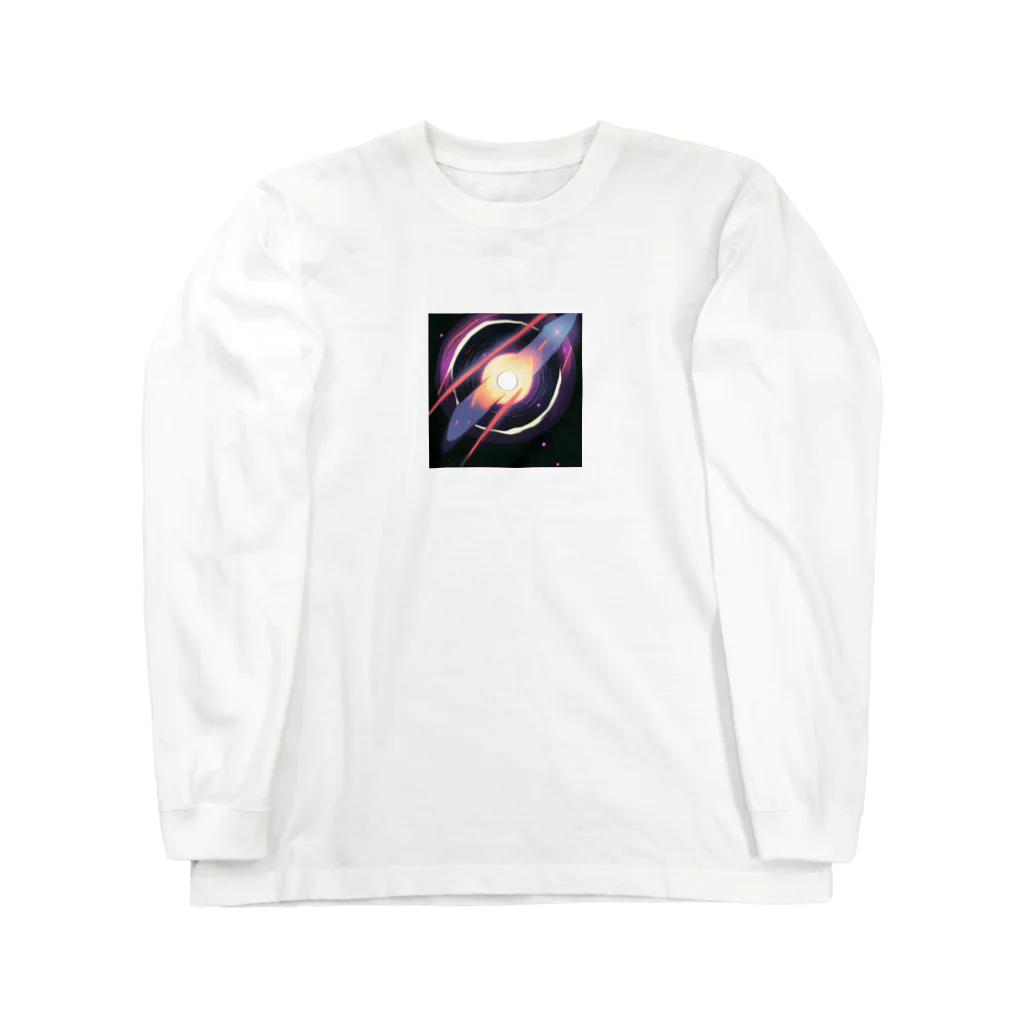 Town_ShipのCosmic Darkness ロングスリーブTシャツ