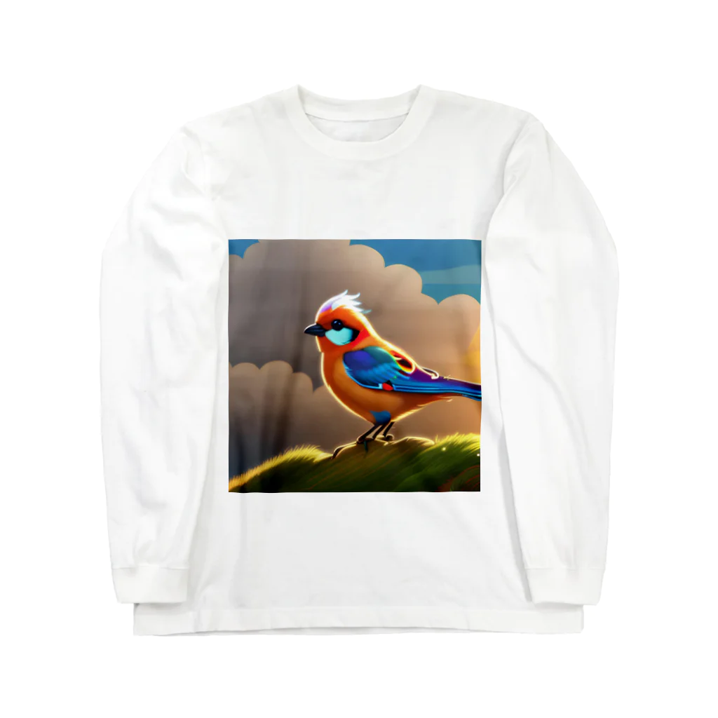 Fantasiaの虹の鳥グッズ Long Sleeve T-Shirt