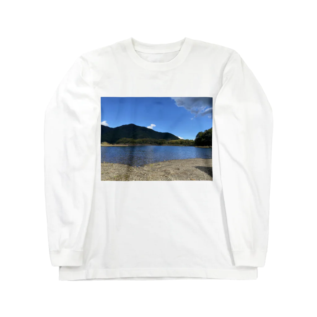 TAIYO 猫好きの大自然風景 Long Sleeve T-Shirt