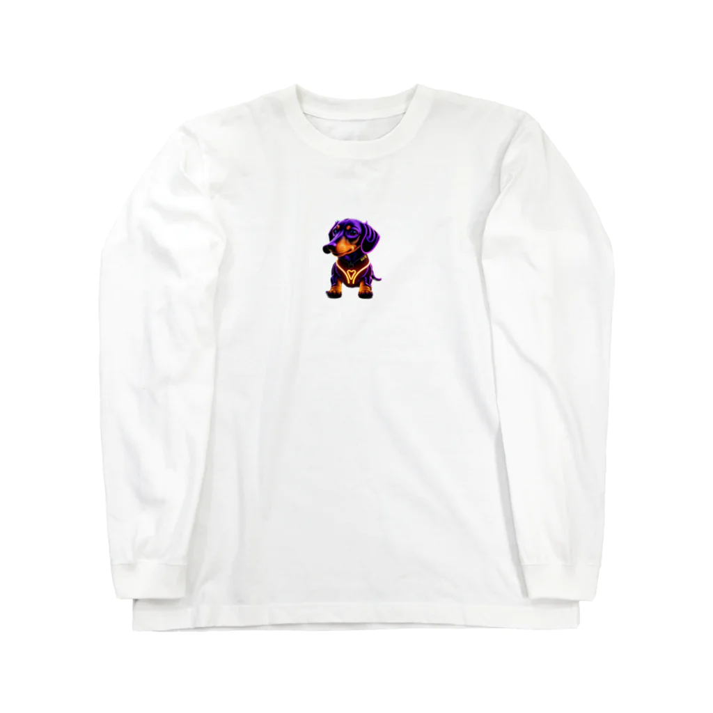 MaKenEekaRaのネオンダックス Long Sleeve T-Shirt