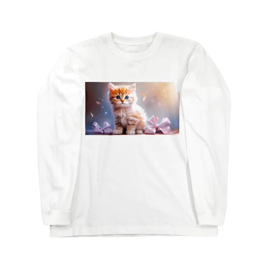 はんなり女史の夢見る猫 Long Sleeve T-Shirt