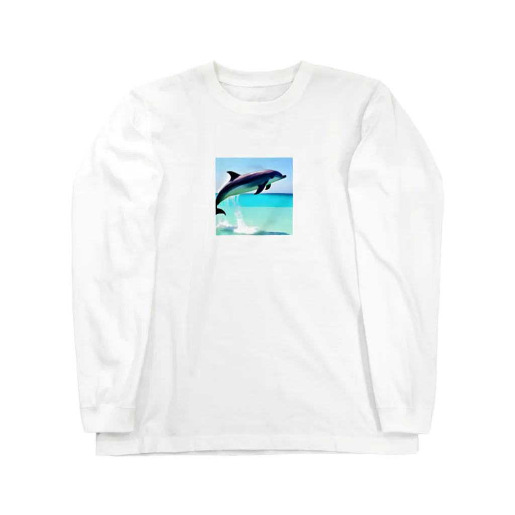 slowlife365のドルフィン Long Sleeve T-Shirt