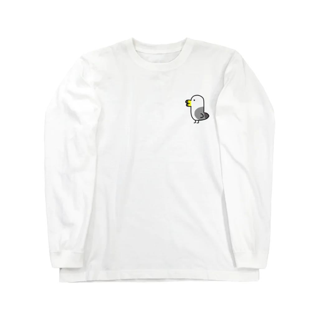 まついのゆるイラストショップのゆるうみねこ Long Sleeve T-Shirt