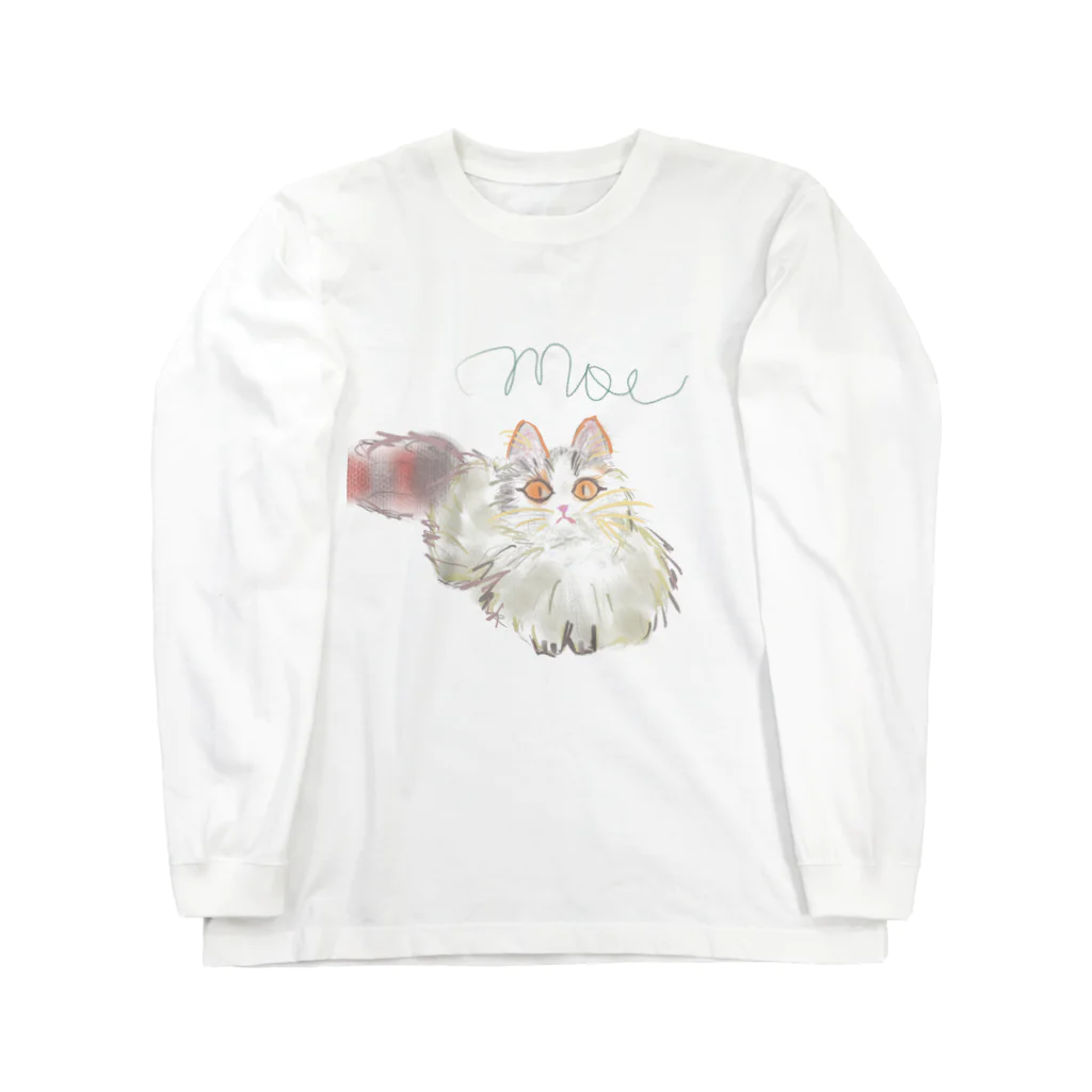 AYALA1124のネコのMOE Long Sleeve T-Shirt