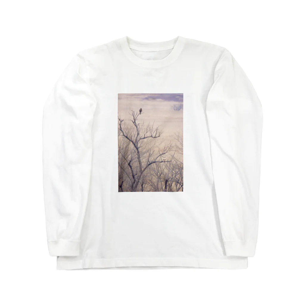 HITOKOMAのノスリとトビ Long Sleeve T-Shirt