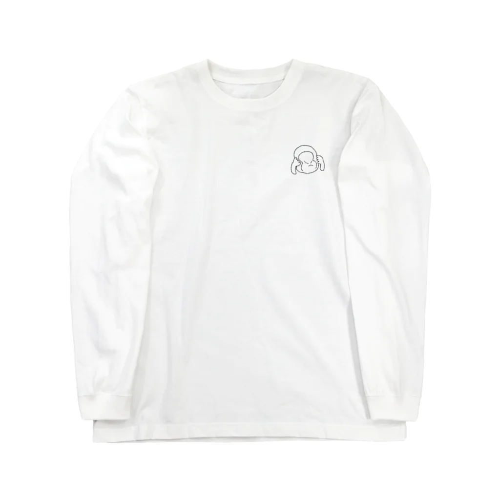 いろんなきかザルのきかザル長袖Tシャツ Long Sleeve T-Shirt