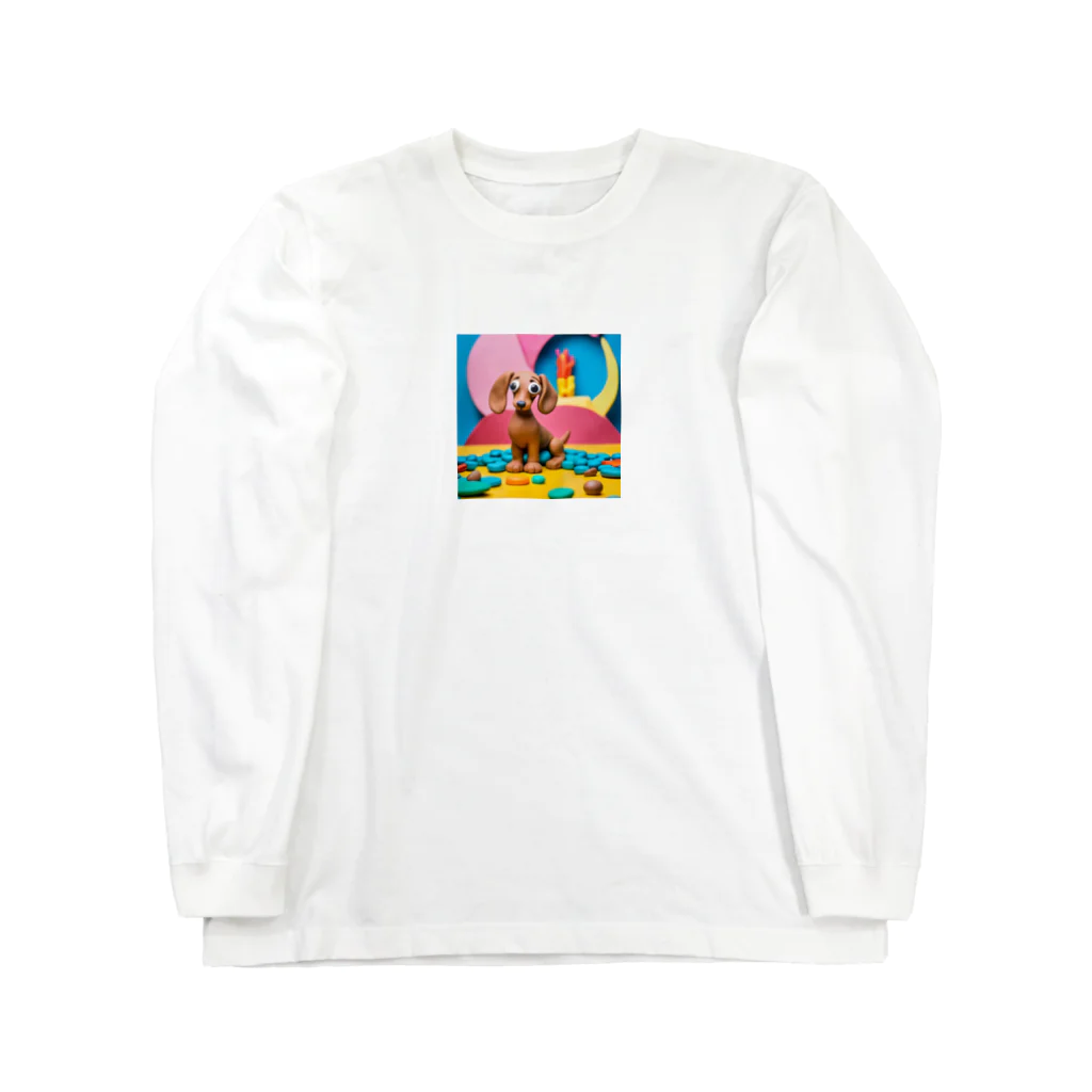 もふもふ86のダックスフンド Long Sleeve T-Shirt