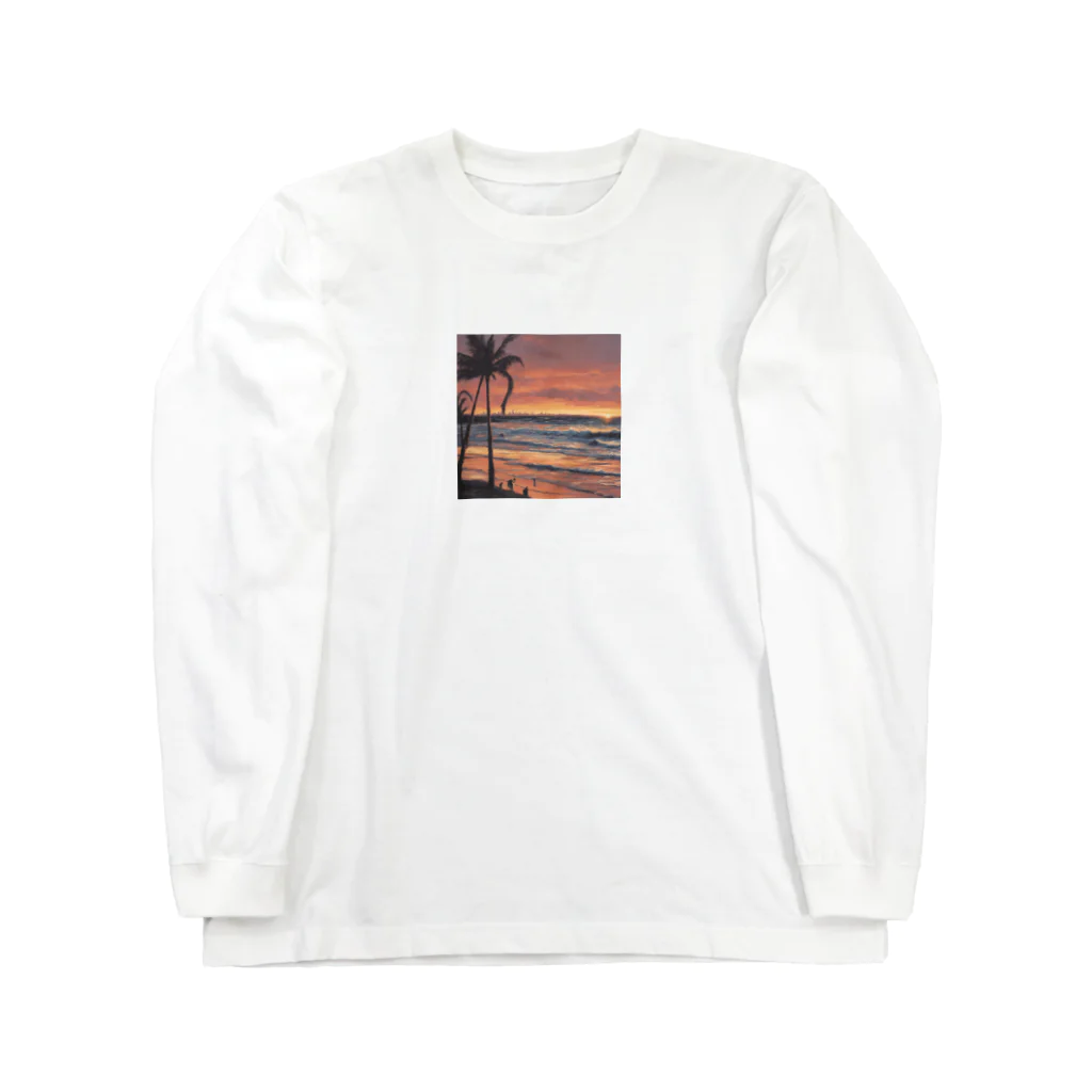 cotaのサンセットビーチ Long Sleeve T-Shirt