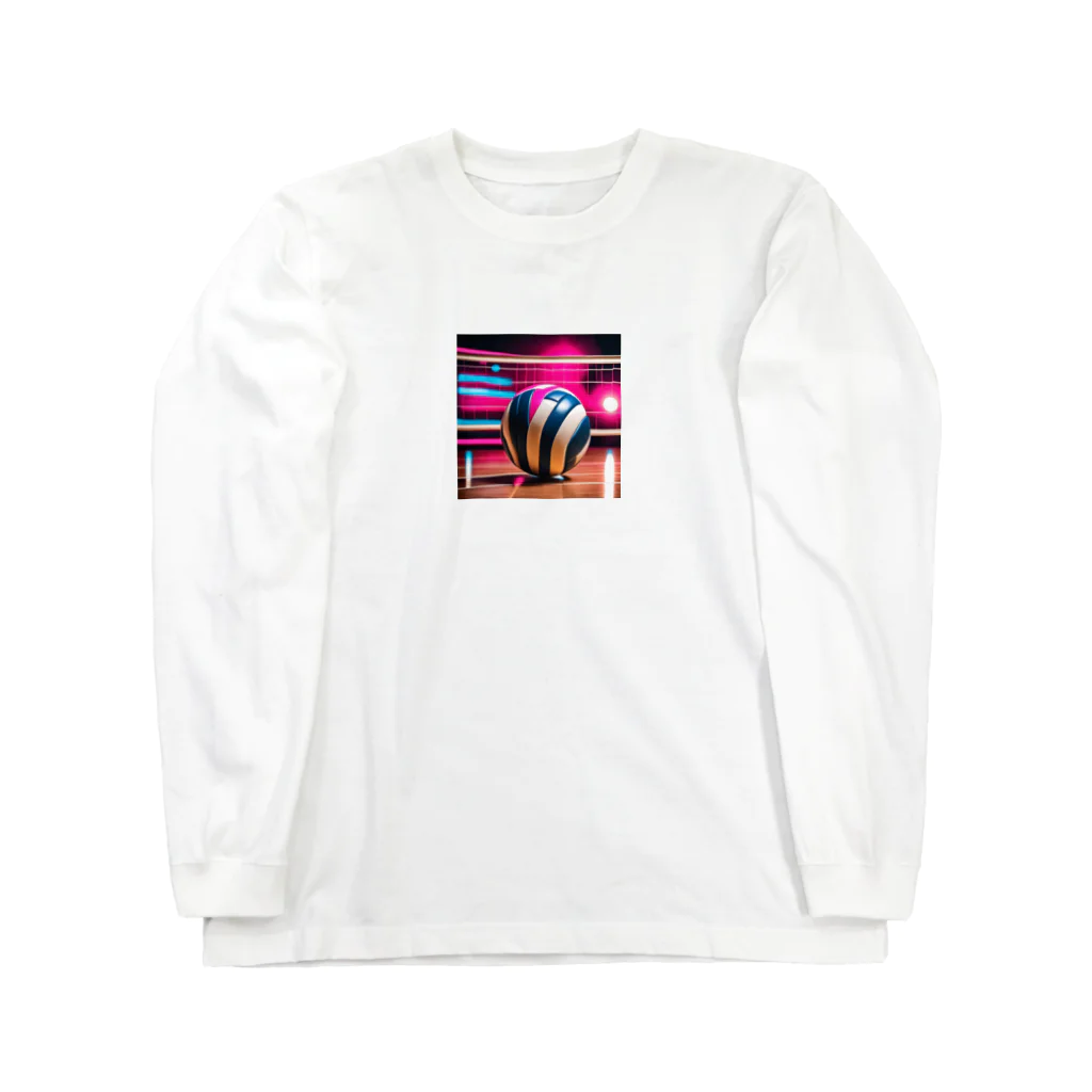 ゆいぼのお店のがんばれニッポン Long Sleeve T-Shirt