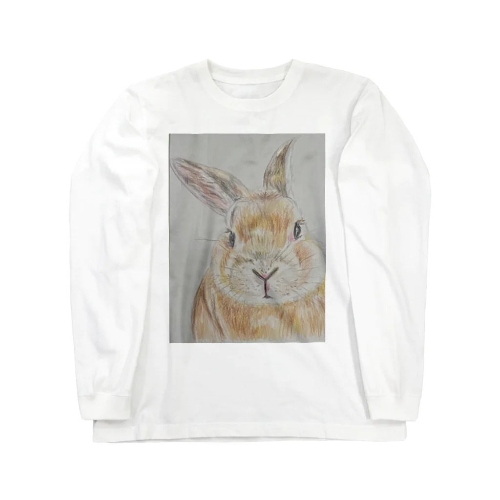 もこしょっぷのうさぎのモコちゃん Long Sleeve T-Shirt