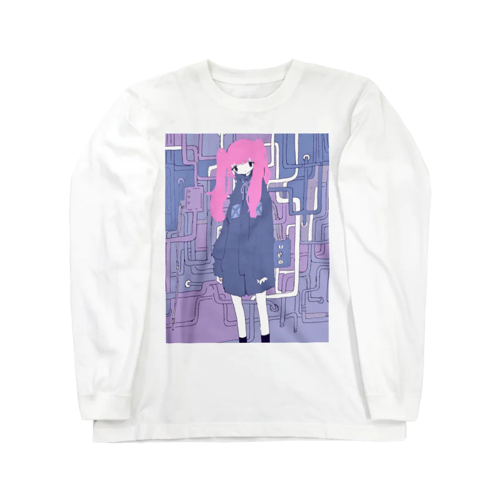 をふのpipe Long Sleeve T-Shirt