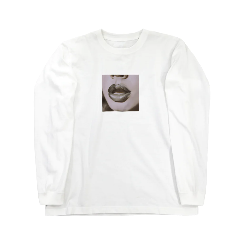 Fusa-Fusa24のくちびるに目が釘付け Long Sleeve T-Shirt