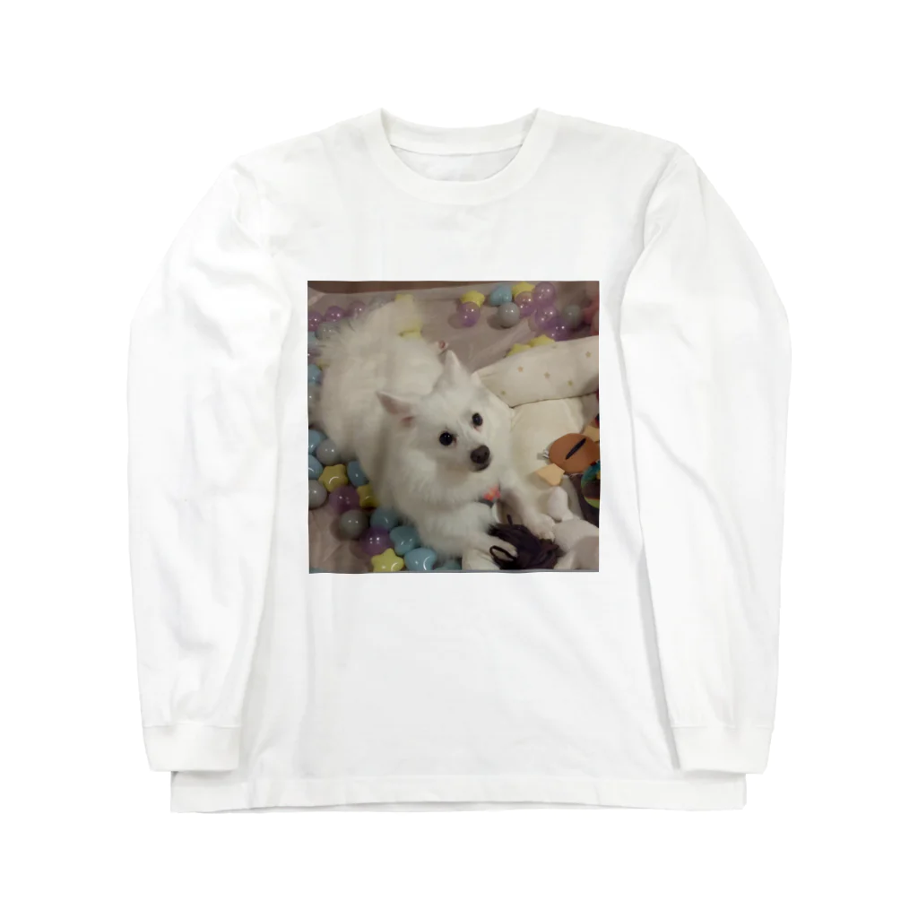 MIPA♥の愛犬パールグッズ　Mipa♥日本スピッツ Long Sleeve T-Shirt