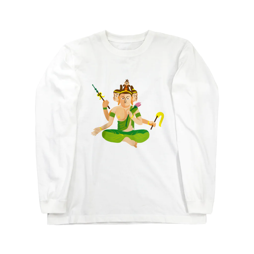 id-linkの梵天 Long Sleeve T-Shirt