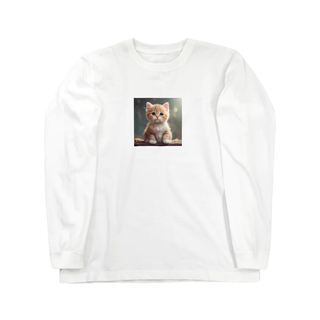 tetuharuのキュートな子猫 Long Sleeve T-Shirt