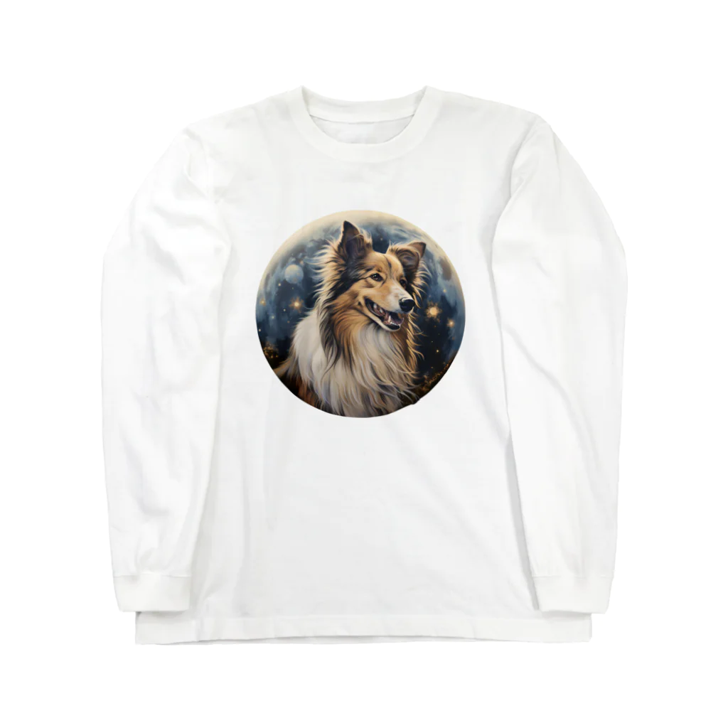 Sheltie Chic Creationsのシェルティ３３ ロングスリーブTシャツ