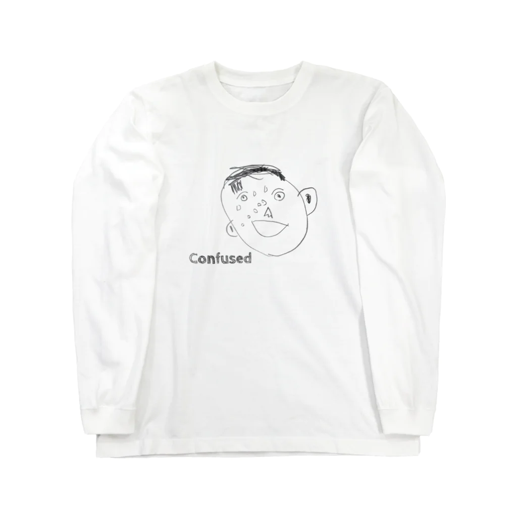 hana-hanaのConfused Long Sleeve T-Shirt