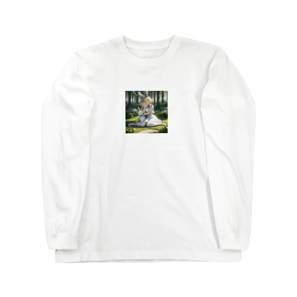 フウマショプの姉妹とうさチャン Long Sleeve T-Shirt