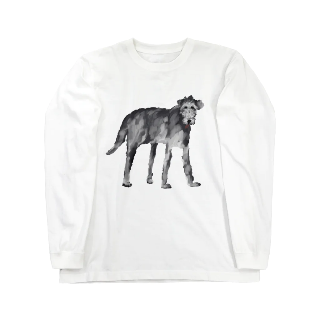 e r i k u r i nのスレンダーな犬 Long Sleeve T-Shirt