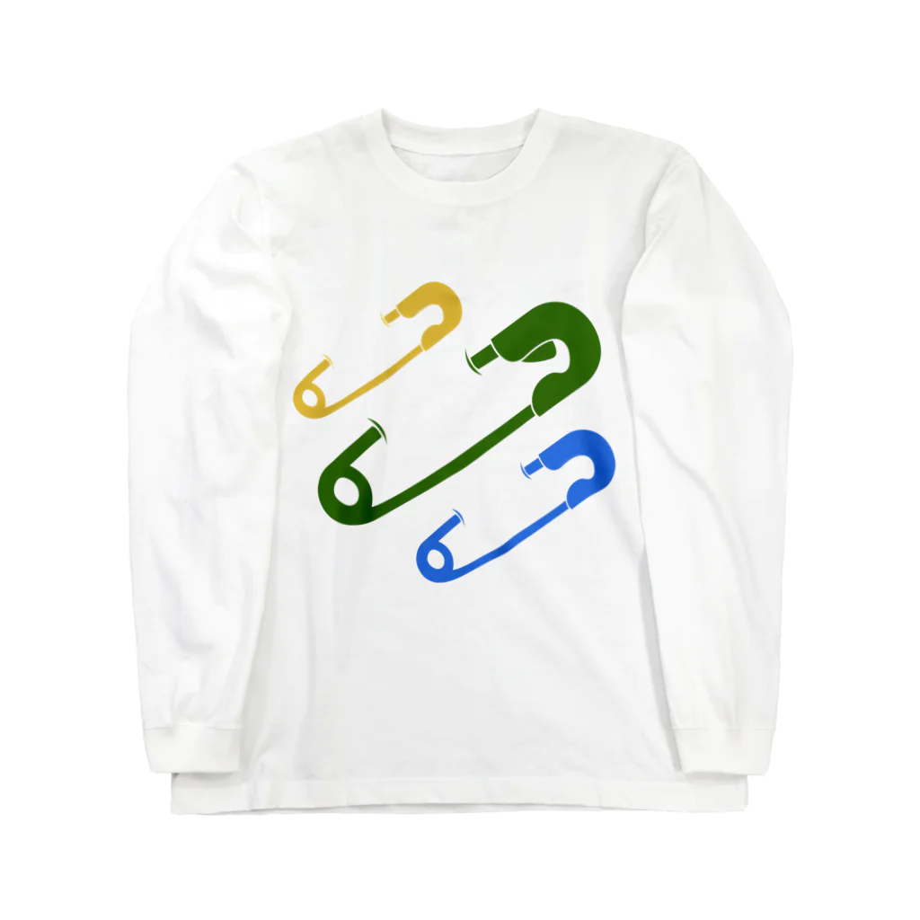 ＴＡＫＡＹＯＫＡＴＴＡの安全ピン Long Sleeve T-Shirt