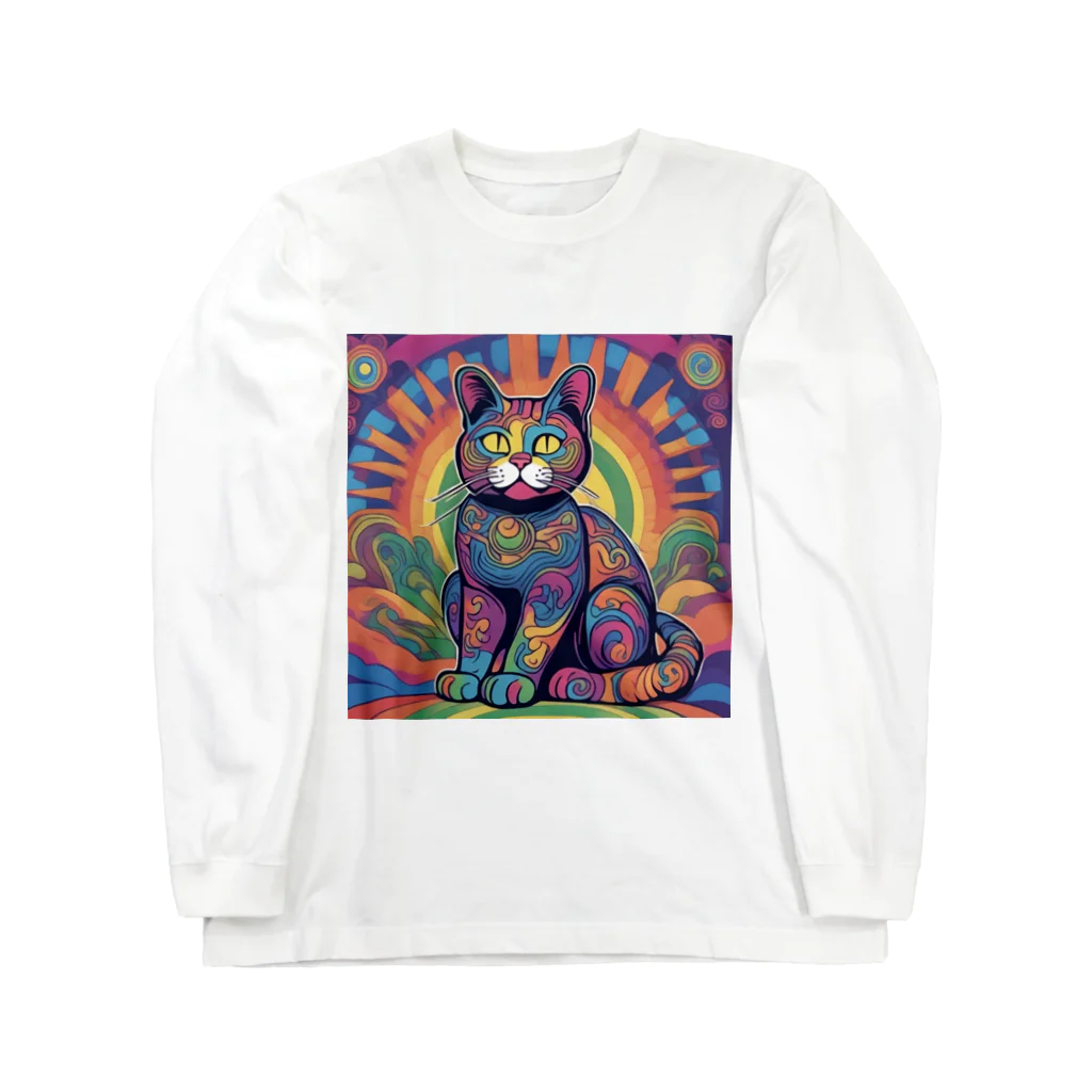 horoscope の招き猫 Long Sleeve T-Shirt