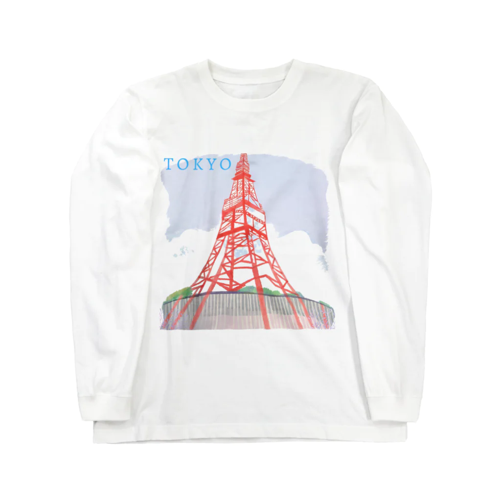 JapanのTOKYO_01 ロングスリーブTシャツ