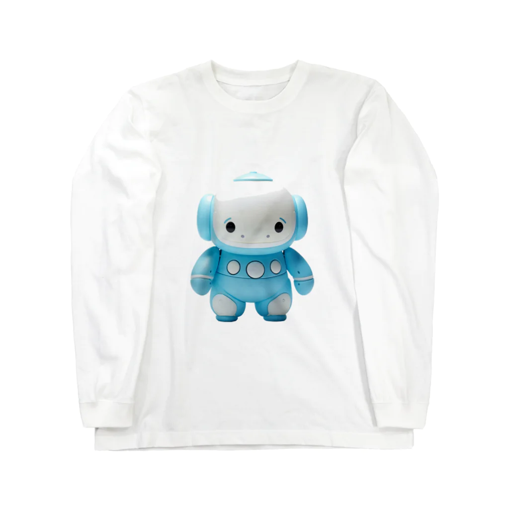 ファンタジックスクリブルのトールロボット ロングスリーブTシャツ