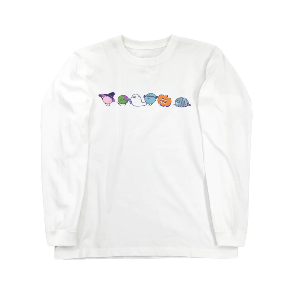 崖からぷっちんのハロウィン仮装とり Long Sleeve T-Shirt