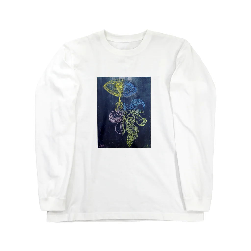 kaoartのはるのぶの描いたおんなのこ Long Sleeve T-Shirt