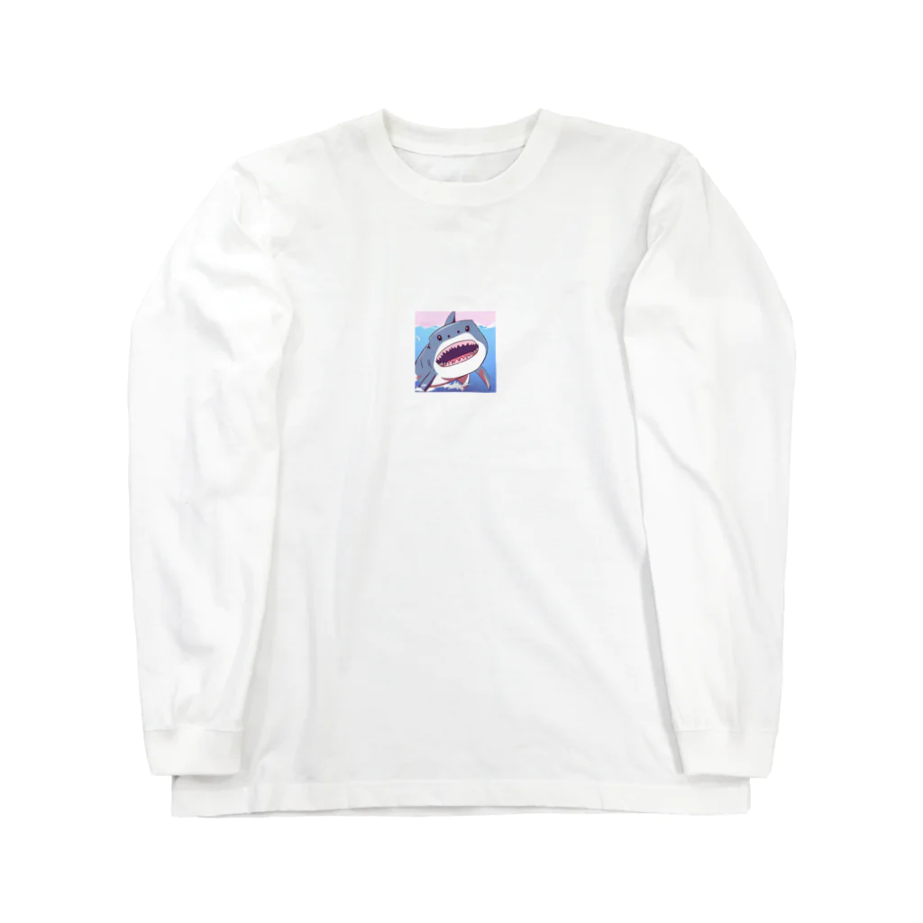 マルタツのhai？shark Long Sleeve T-Shirt