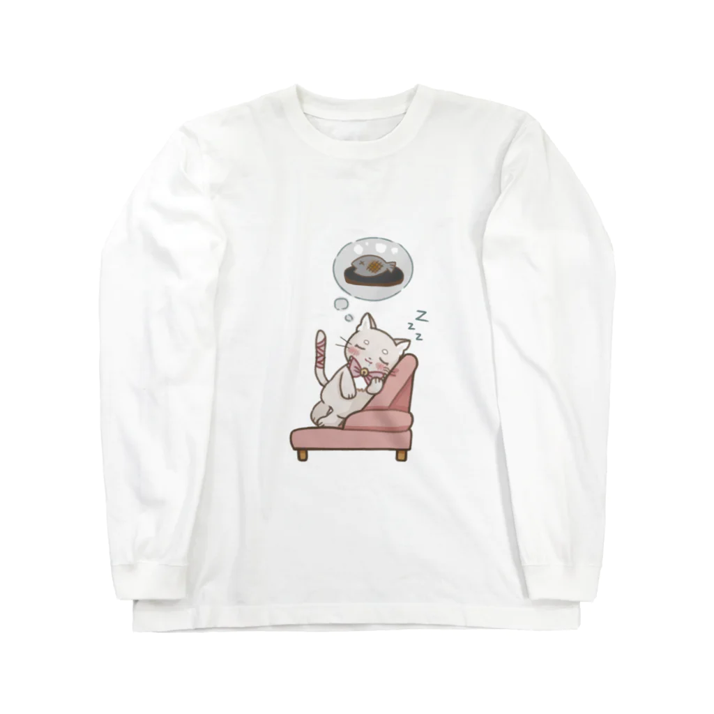 勇者のおめかしねこさん Long Sleeve T-Shirt