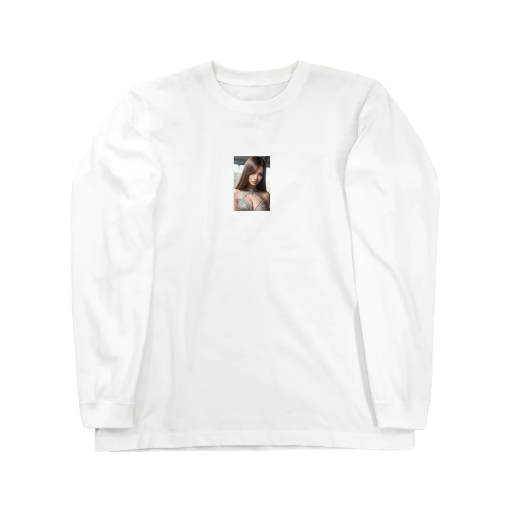 m31oのAI美女 A Long Sleeve T-Shirt