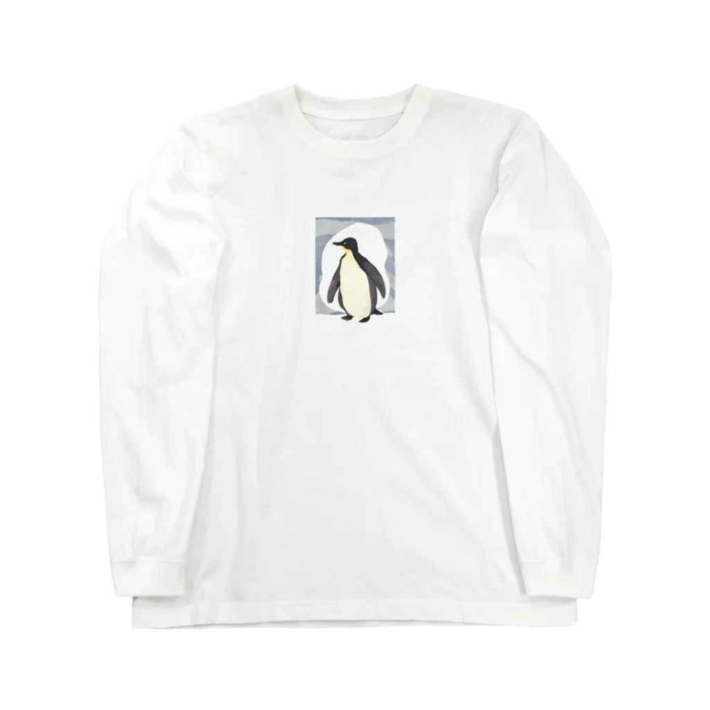 tarororonの水彩画ペンギン Long Sleeve T-Shirt