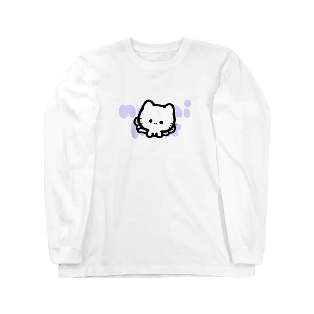 なまいキッズのちびっこつばさねこ Long Sleeve T-Shirt