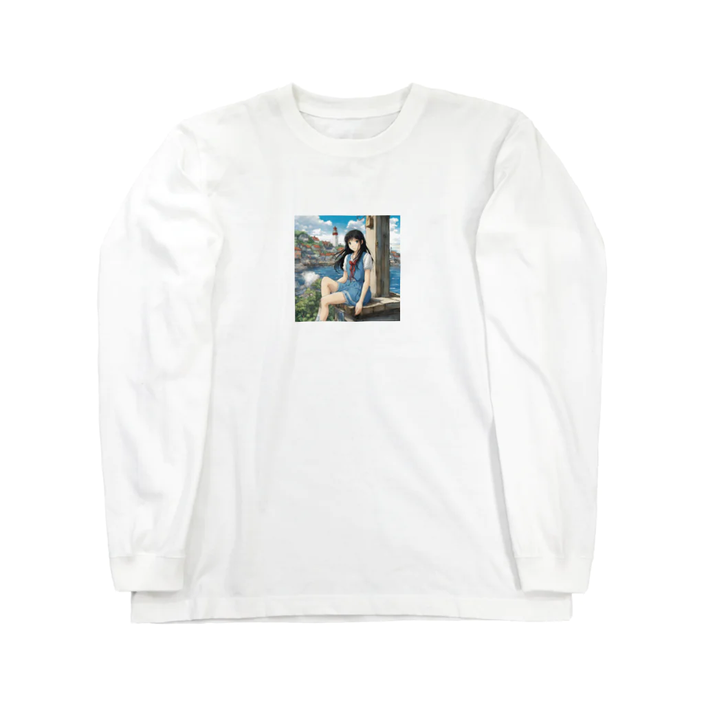 the blue seasonの松井 美穂（まつい みほ） Long Sleeve T-Shirt