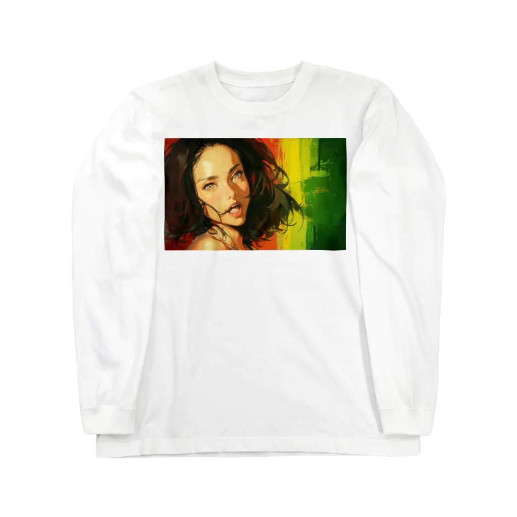 ボンブ映像社のレゲェ女子 Long Sleeve T-Shirt