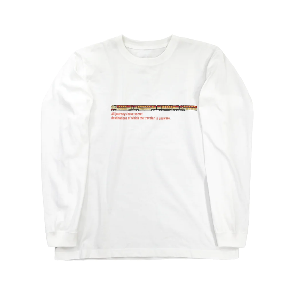 IKIMONONOの電車 Long Sleeve T-Shirt