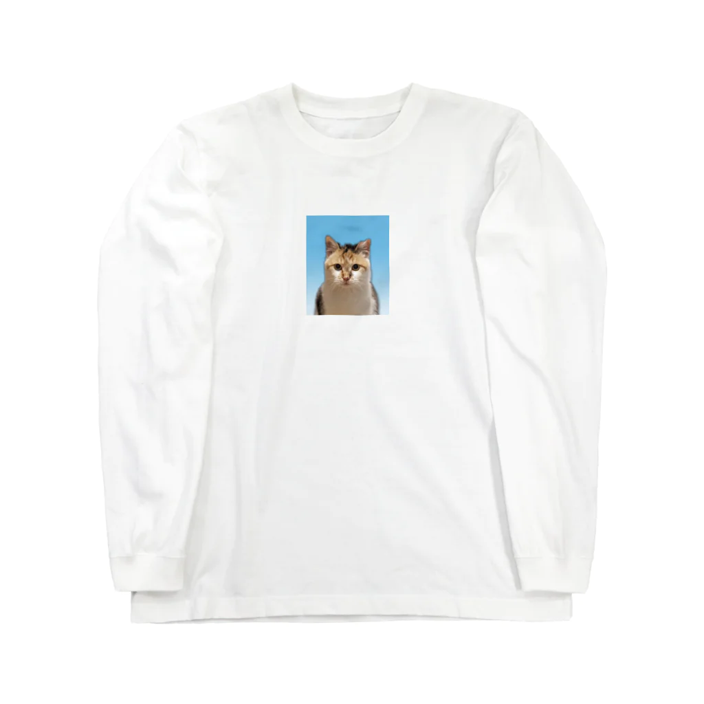 Ｑちゃんのたまちゃんの証明写真 Long Sleeve T-Shirt