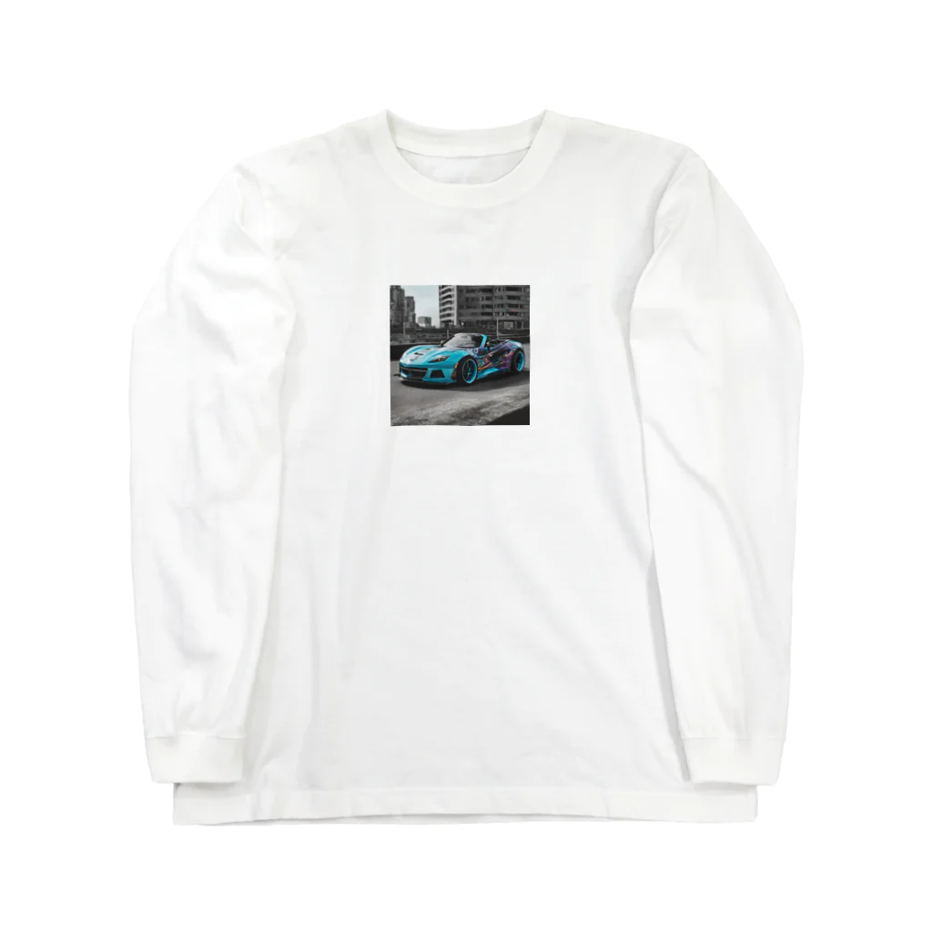 スターキャドウのかっこいい車のグッズ Long Sleeve T-Shirt