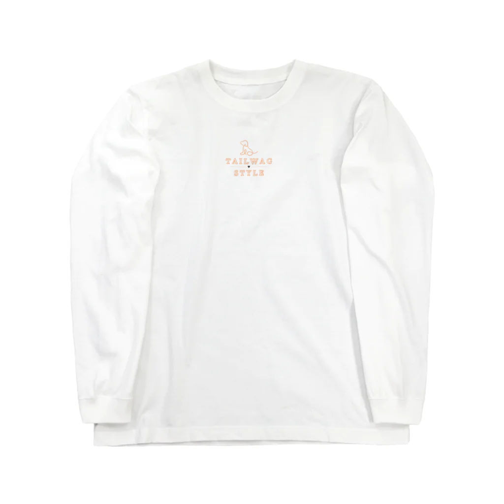 犬好きさんのためのTシャツ屋さんのトイプードルと女の子　ver04 Long Sleeve T-Shirt