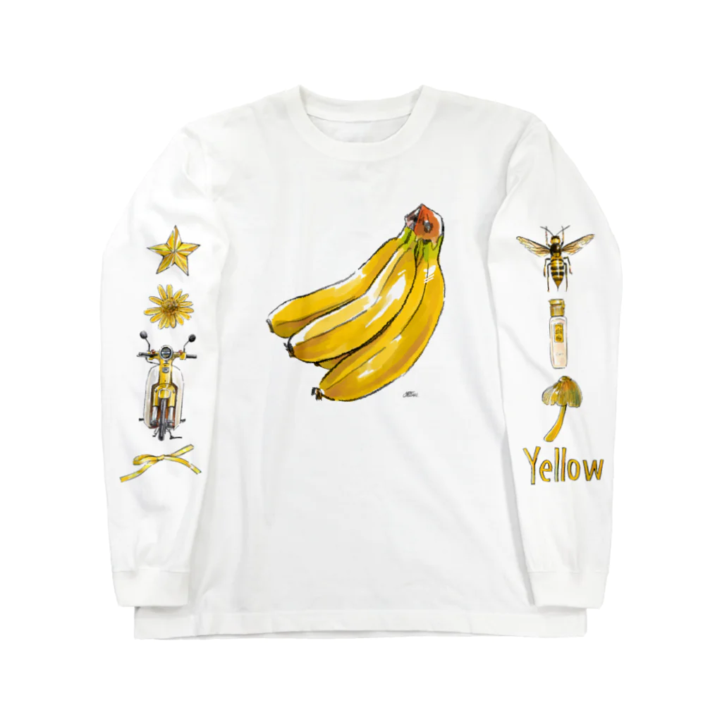 COC-CHANのYELLOW Long Sleeve T-Shirt