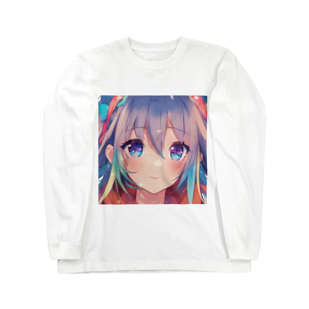 samefudeのAI美少女コレクション Long Sleeve T-Shirt